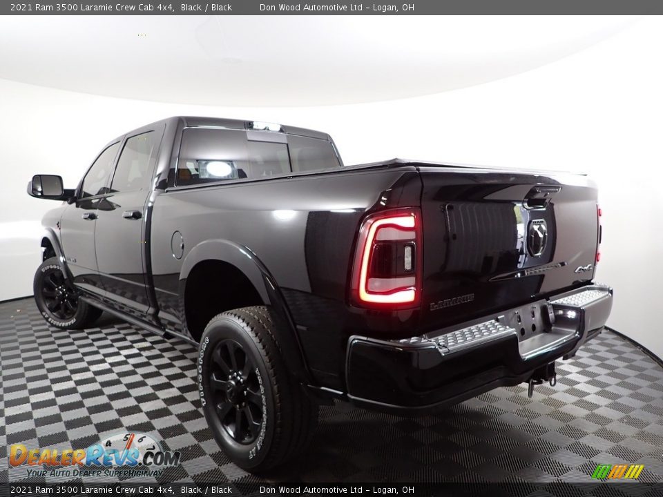 2021 Ram 3500 Laramie Crew Cab 4x4 Black / Black Photo #9