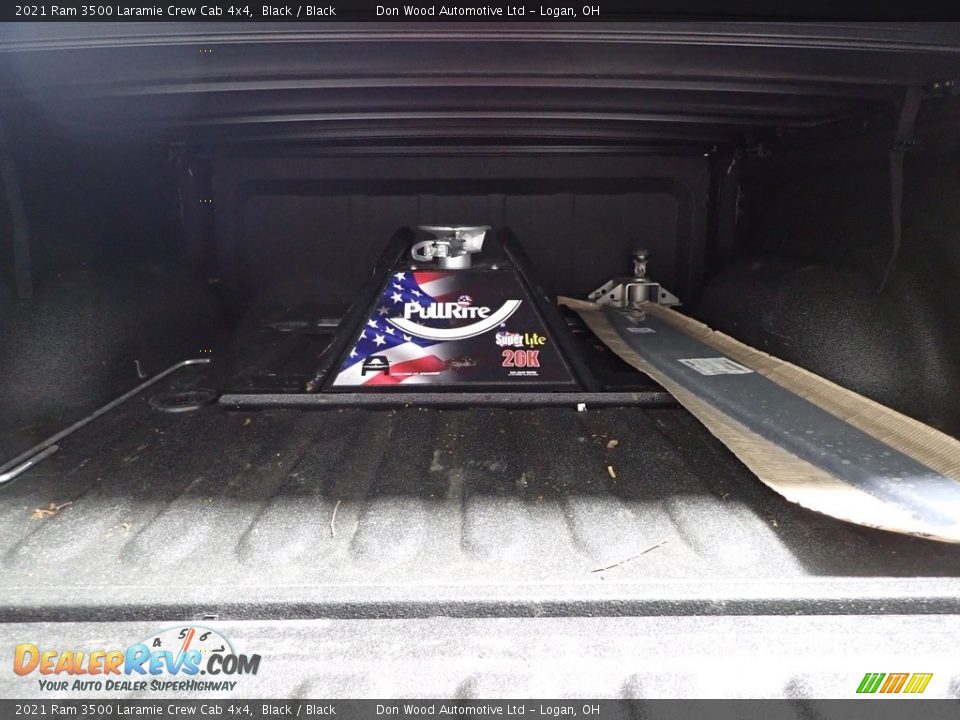 2021 Ram 3500 Laramie Crew Cab 4x4 Black / Black Photo #12