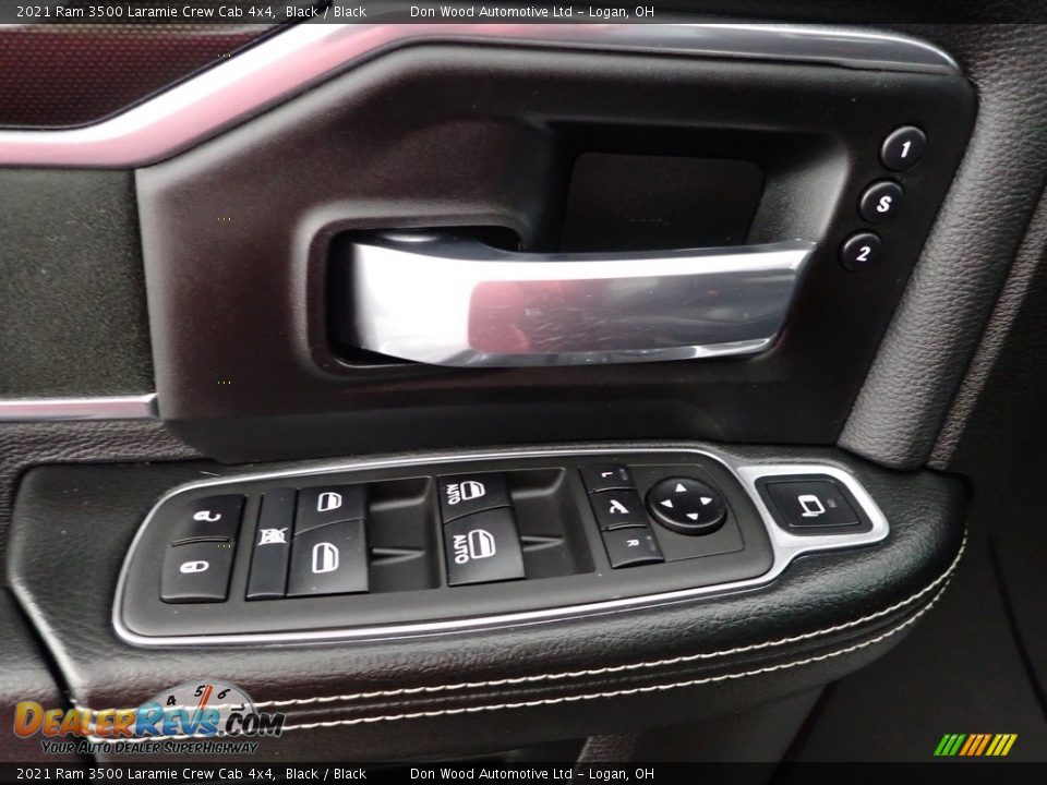 2021 Ram 3500 Laramie Crew Cab 4x4 Black / Black Photo #15