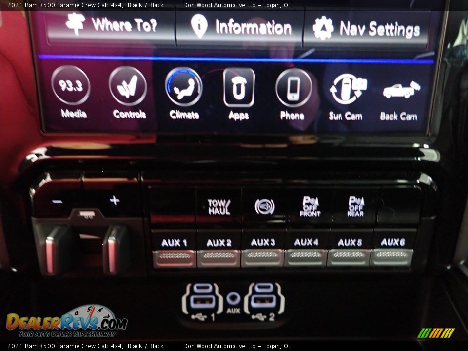 2021 Ram 3500 Laramie Crew Cab 4x4 Black / Black Photo #22