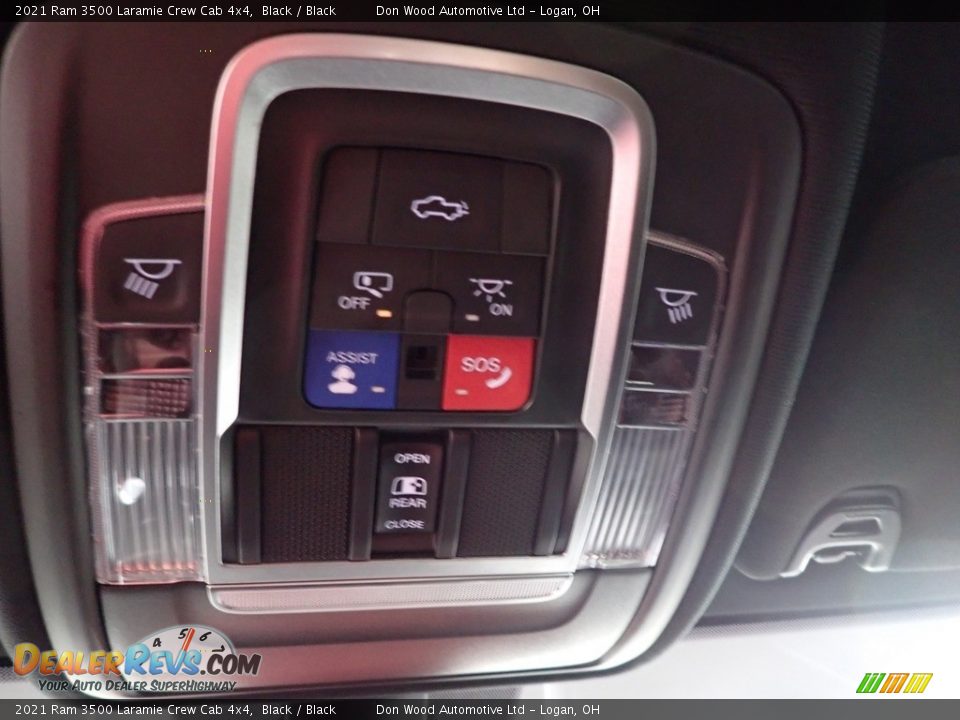 2021 Ram 3500 Laramie Crew Cab 4x4 Black / Black Photo #23