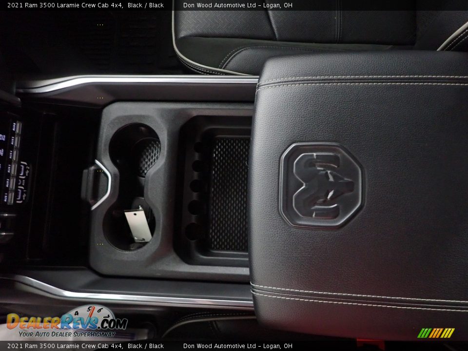2021 Ram 3500 Laramie Crew Cab 4x4 Black / Black Photo #24