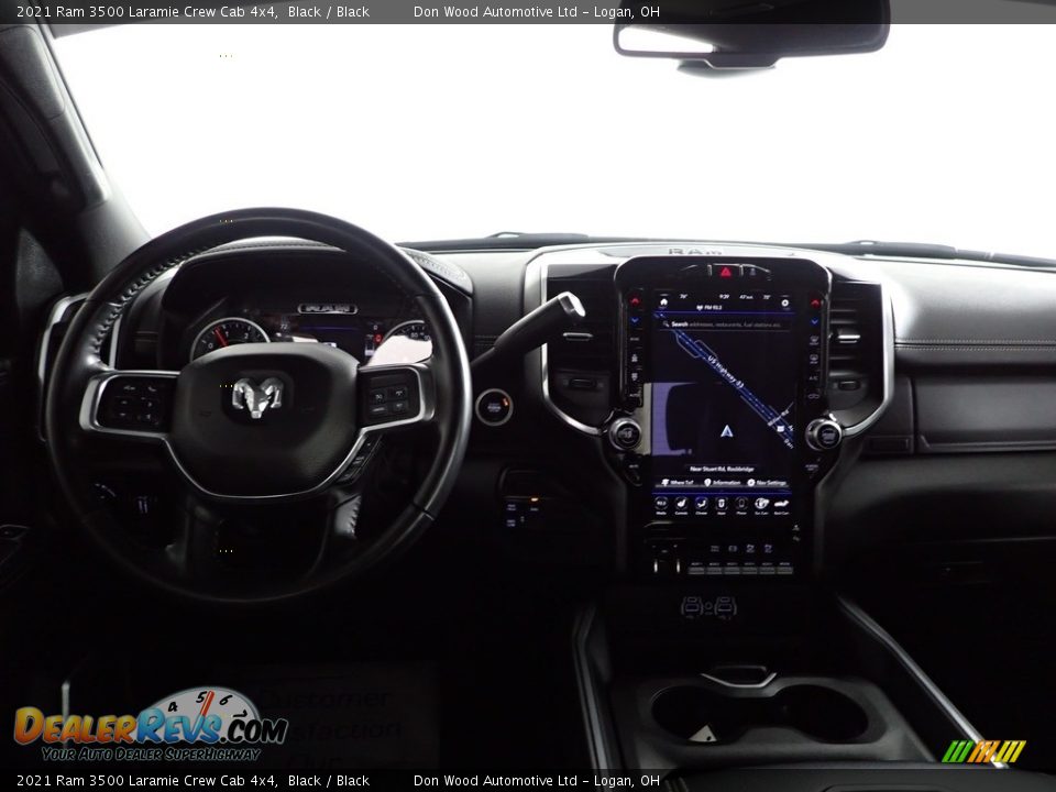 2021 Ram 3500 Laramie Crew Cab 4x4 Black / Black Photo #28