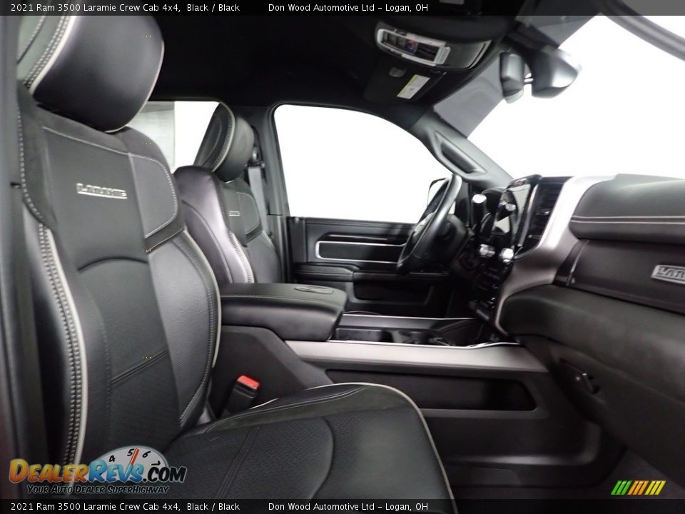 2021 Ram 3500 Laramie Crew Cab 4x4 Black / Black Photo #30
