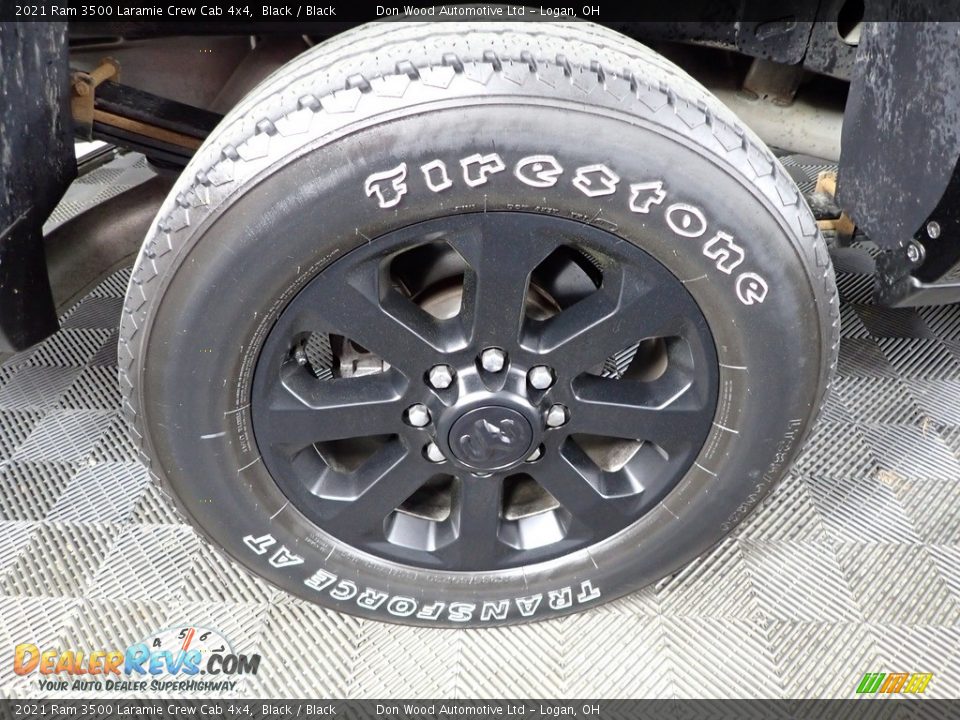 2021 Ram 3500 Laramie Crew Cab 4x4 Black / Black Photo #33