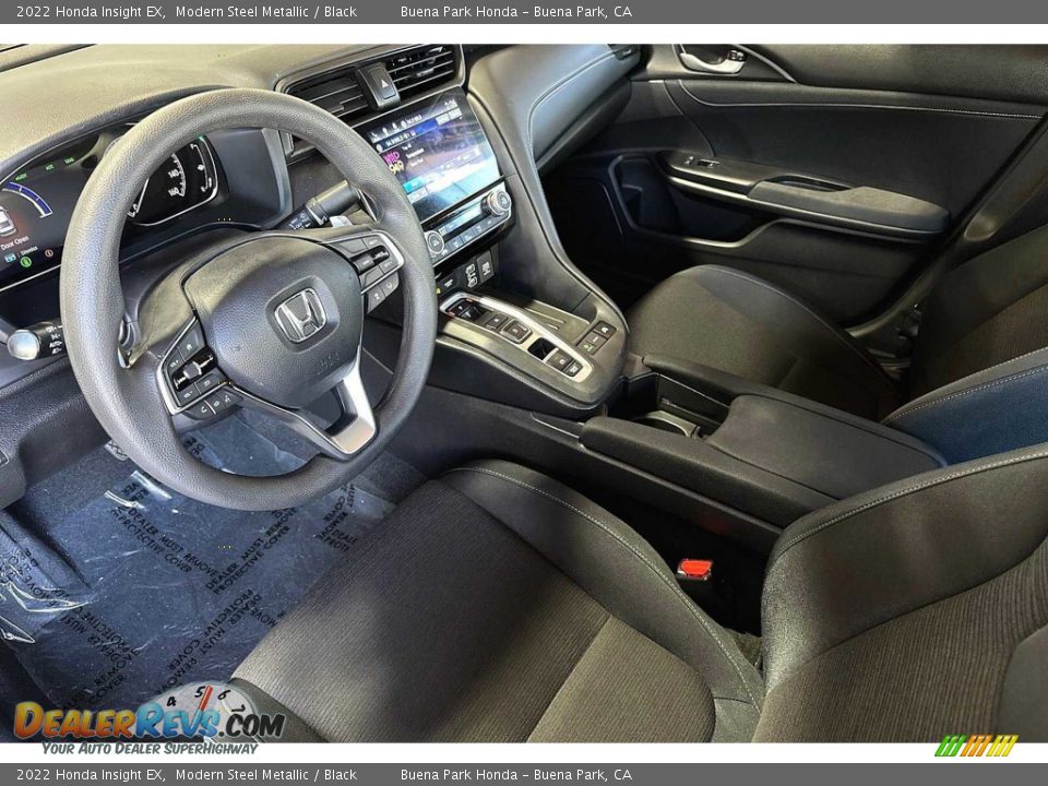 2022 Honda Insight EX Modern Steel Metallic / Black Photo #13