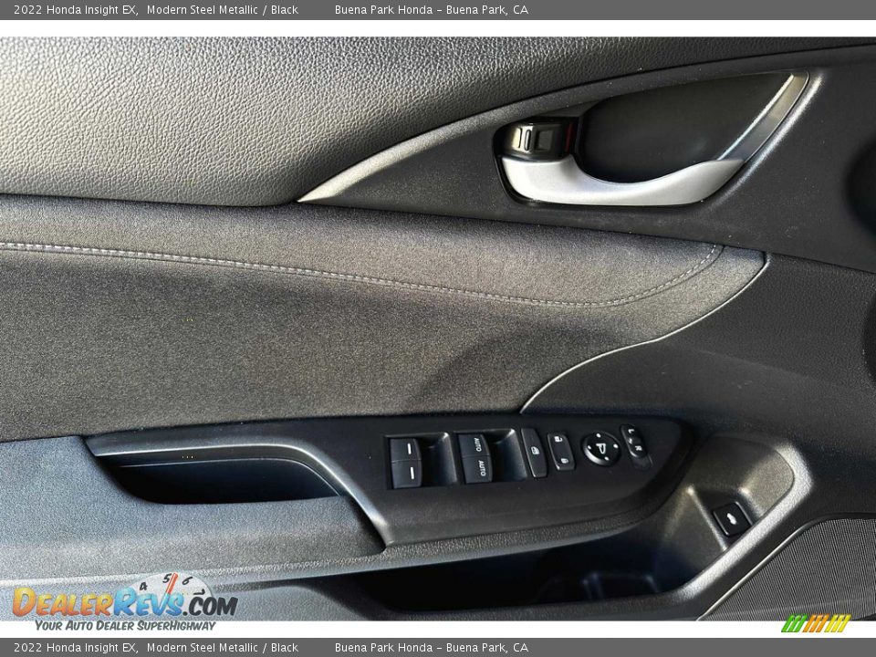 2022 Honda Insight EX Modern Steel Metallic / Black Photo #14