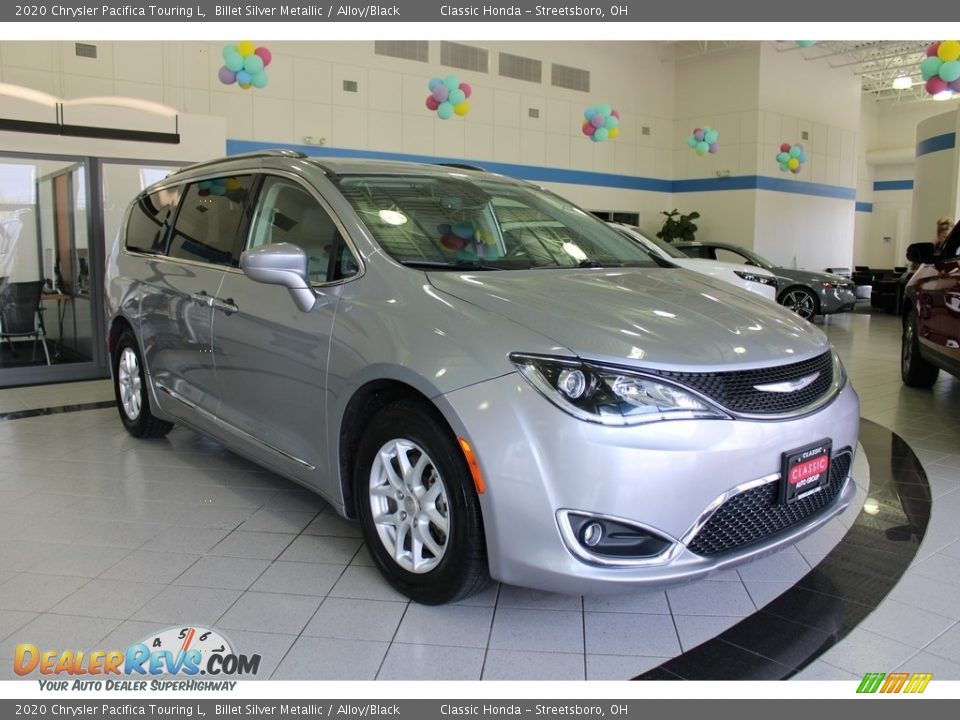 2020 Chrysler Pacifica Touring L Billet Silver Metallic / Alloy/Black Photo #3