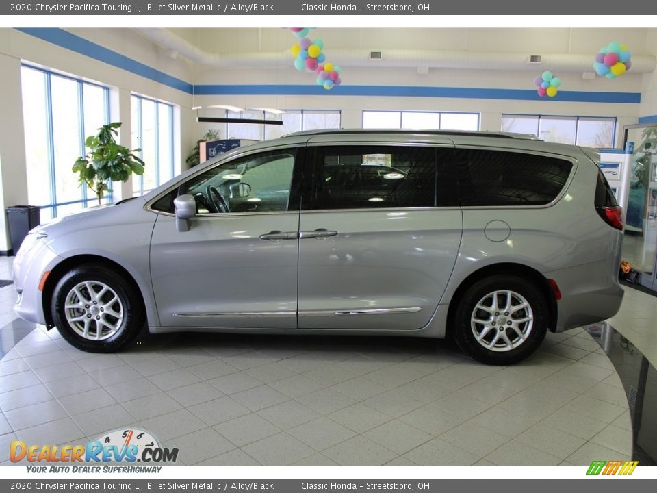 2020 Chrysler Pacifica Touring L Billet Silver Metallic / Alloy/Black Photo #10