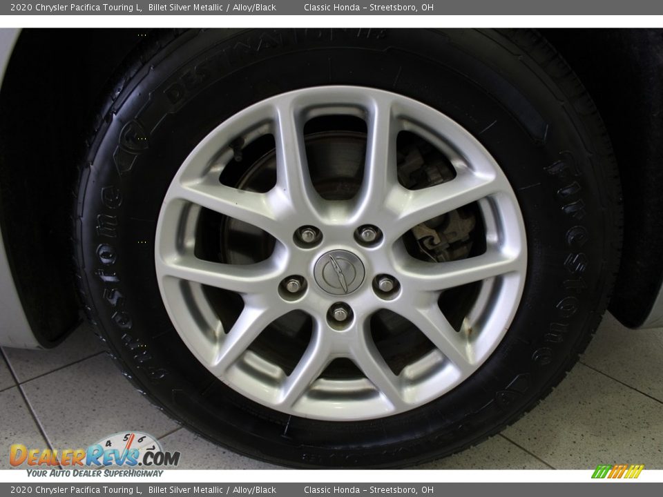 2020 Chrysler Pacifica Touring L Billet Silver Metallic / Alloy/Black Photo #11