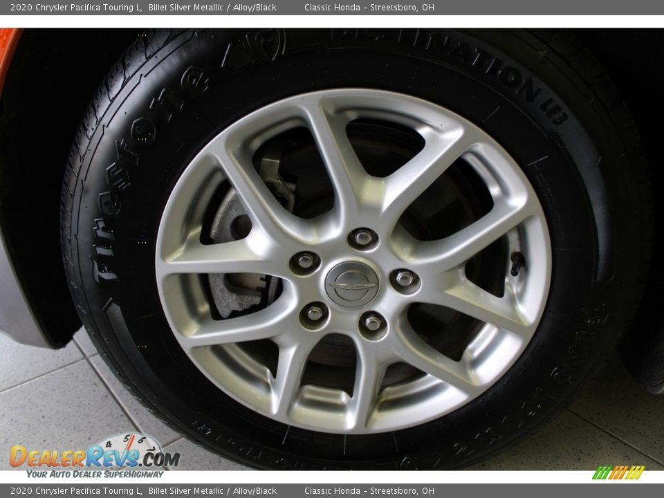 2020 Chrysler Pacifica Touring L Billet Silver Metallic / Alloy/Black Photo #12