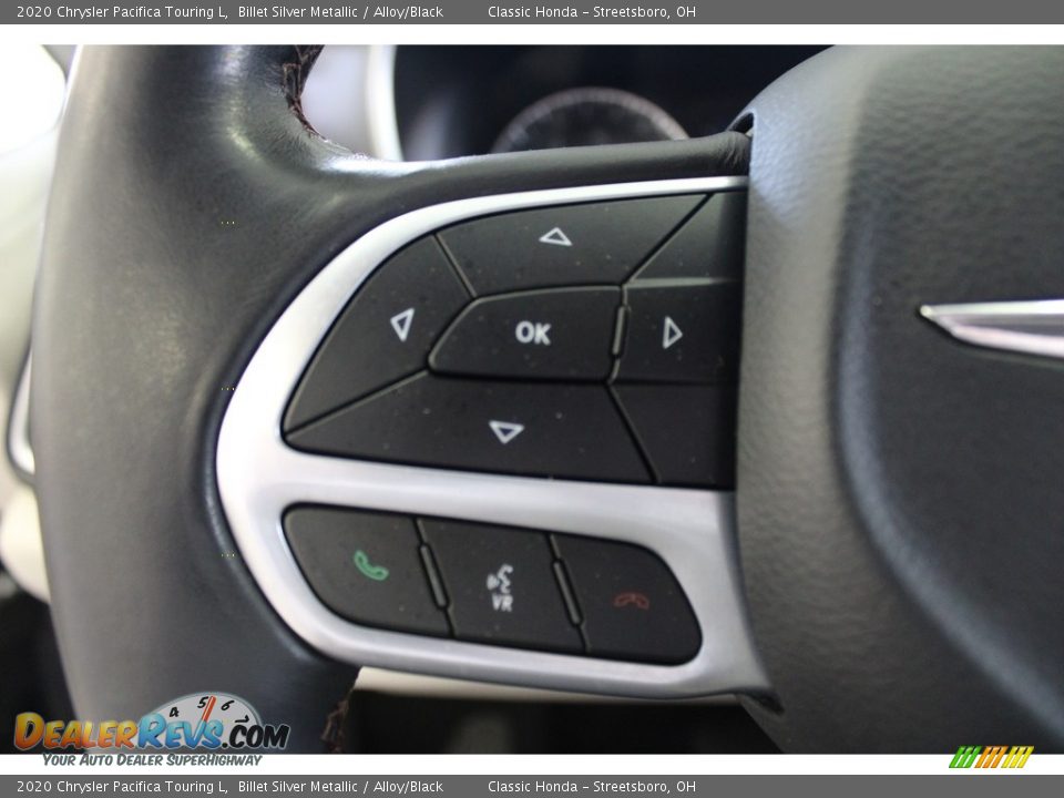 2020 Chrysler Pacifica Touring L Billet Silver Metallic / Alloy/Black Photo #29