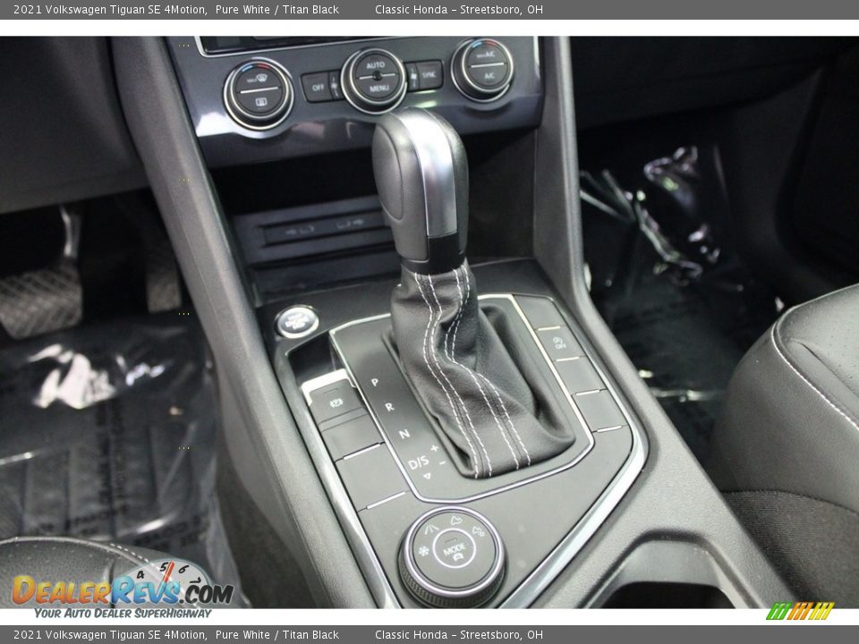 2021 Volkswagen Tiguan SE 4Motion Pure White / Titan Black Photo #21