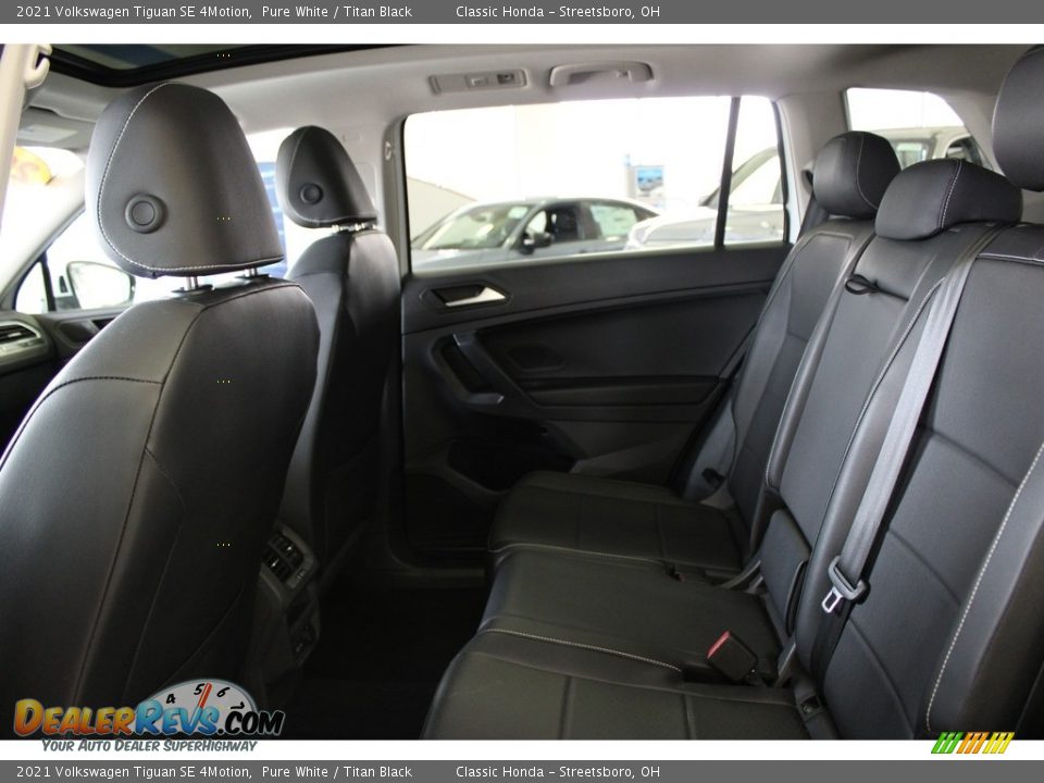2021 Volkswagen Tiguan SE 4Motion Pure White / Titan Black Photo #30