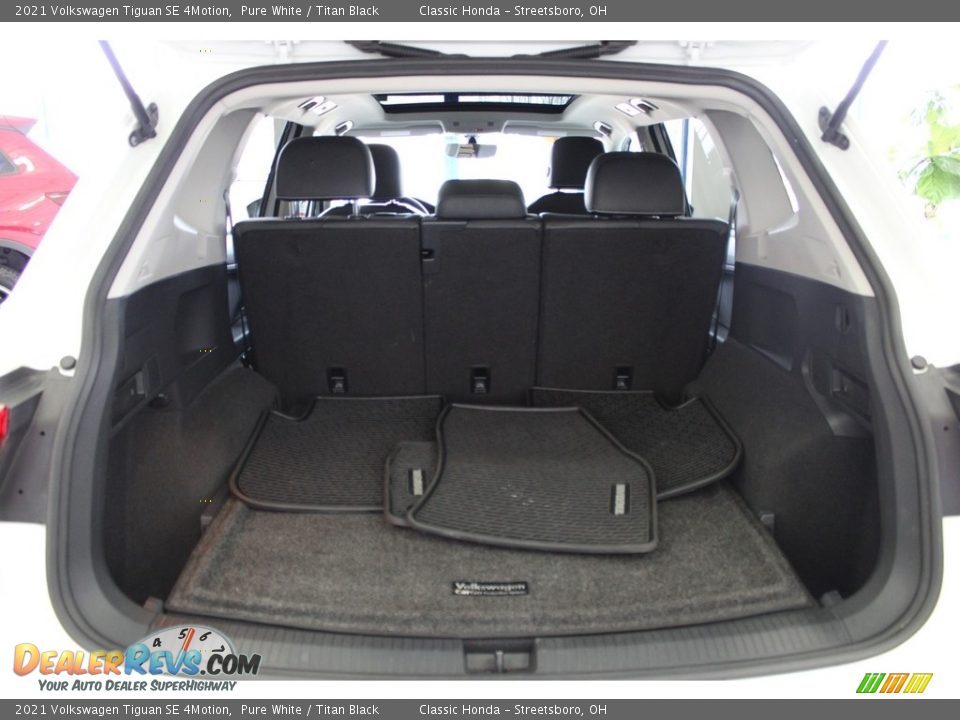 2021 Volkswagen Tiguan SE 4Motion Pure White / Titan Black Photo #31
