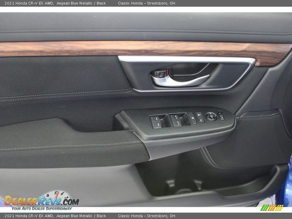 2021 Honda CR-V EX AWD Aegean Blue Metallic / Black Photo #14