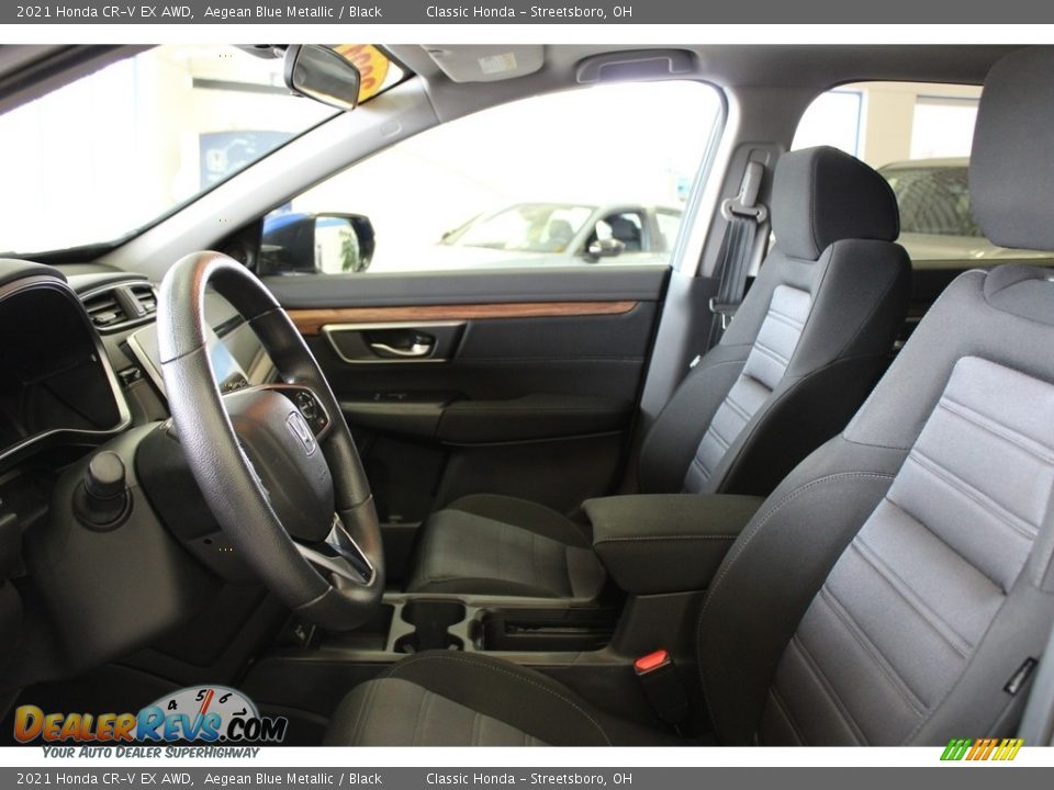 2021 Honda CR-V EX AWD Aegean Blue Metallic / Black Photo #16