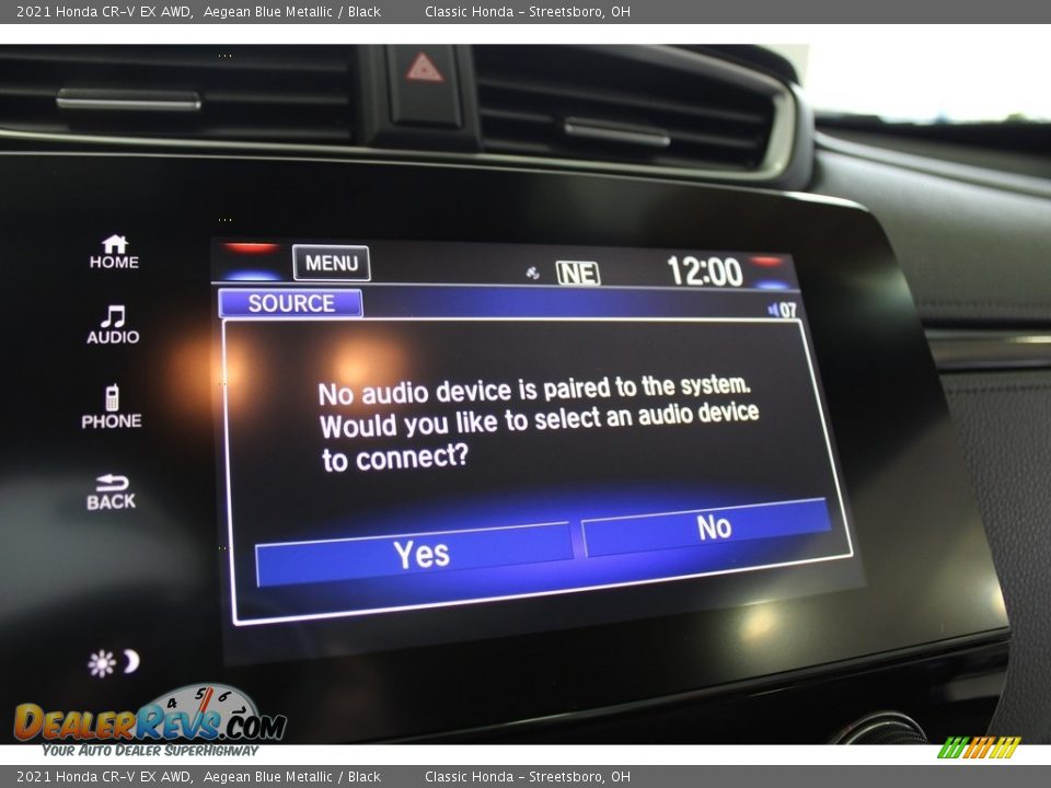 2021 Honda CR-V EX AWD Aegean Blue Metallic / Black Photo #26