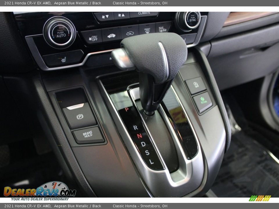 2021 Honda CR-V EX AWD Aegean Blue Metallic / Black Photo #27