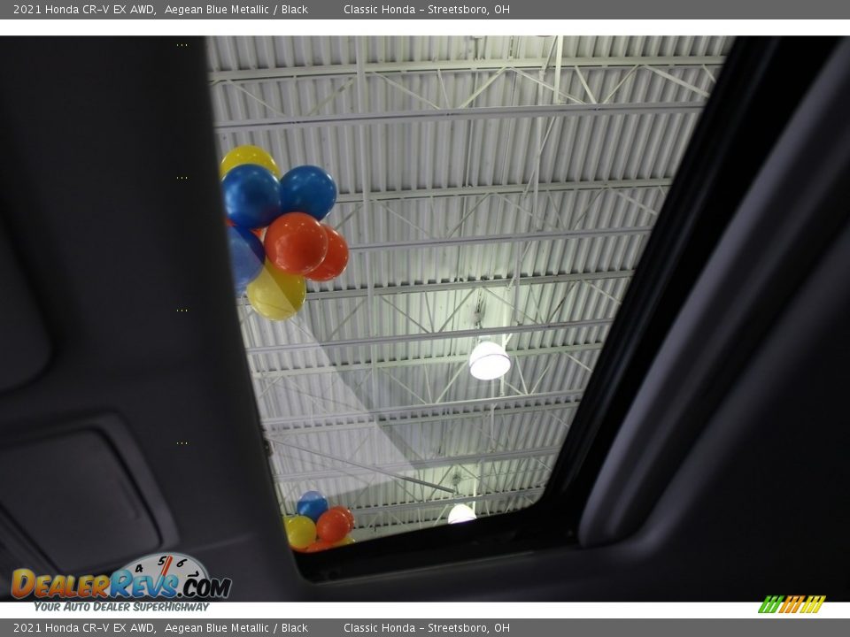 2021 Honda CR-V EX AWD Aegean Blue Metallic / Black Photo #29