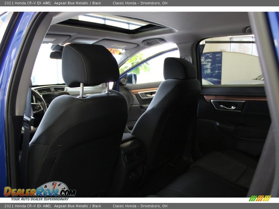 2021 Honda CR-V EX AWD Aegean Blue Metallic / Black Photo #31