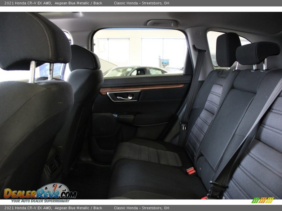2021 Honda CR-V EX AWD Aegean Blue Metallic / Black Photo #32