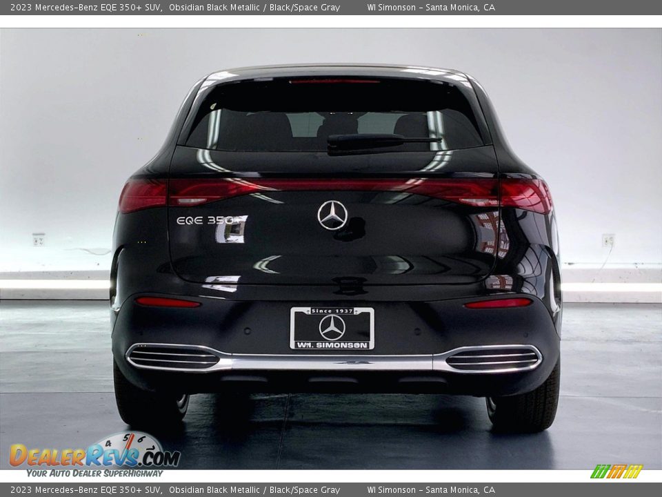 2023 Mercedes-Benz EQE 350+ SUV Obsidian Black Metallic / Black/Space Gray Photo #3