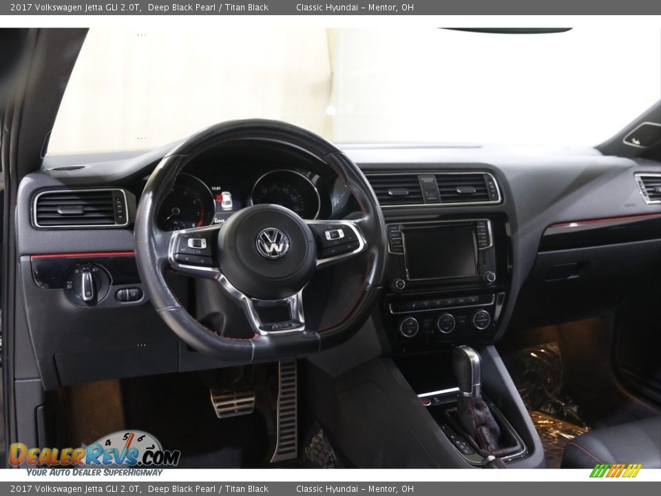 Dashboard of 2017 Volkswagen Jetta GLI 2.0T Photo #6