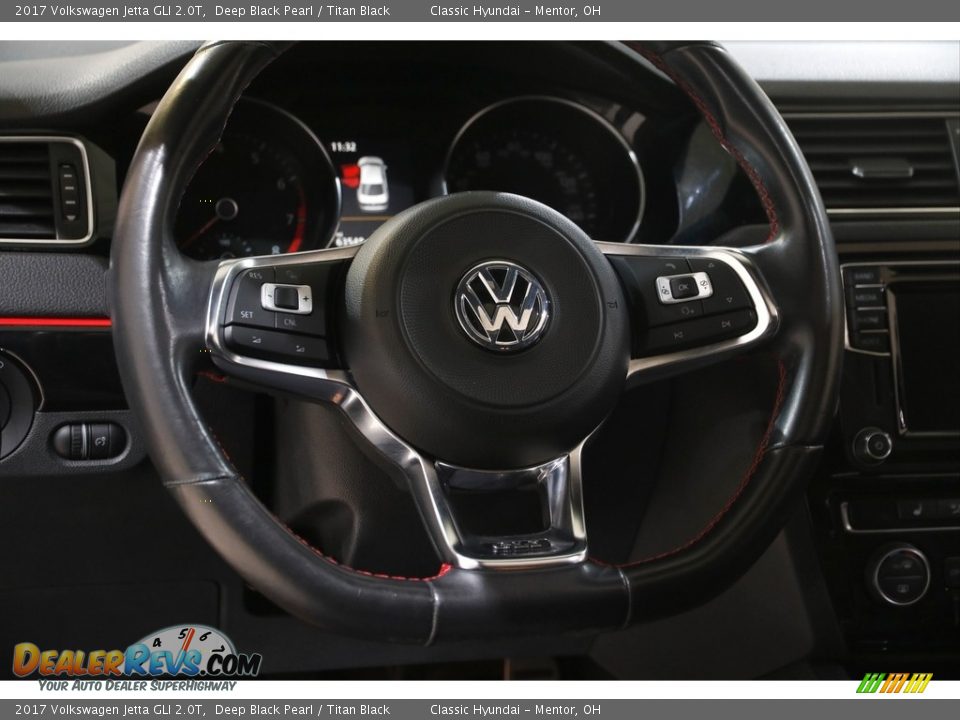 2017 Volkswagen Jetta GLI 2.0T Steering Wheel Photo #7