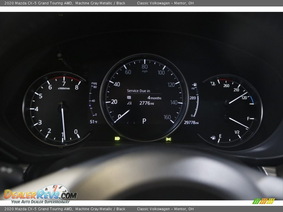 2020 Mazda CX-5 Grand Touring AWD Machine Gray Metallic / Black Photo #8