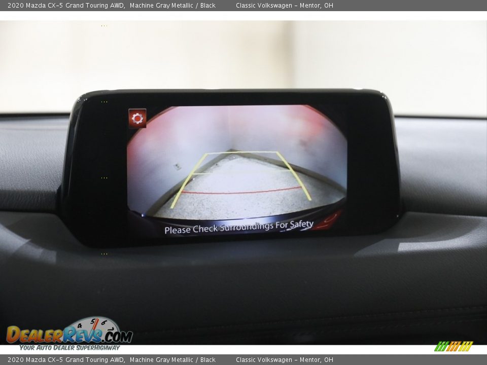 2020 Mazda CX-5 Grand Touring AWD Machine Gray Metallic / Black Photo #12