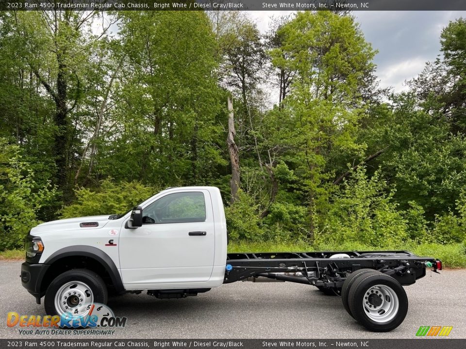 Bright White 2023 Ram 4500 Tradesman Regular Cab Chassis Photo #1