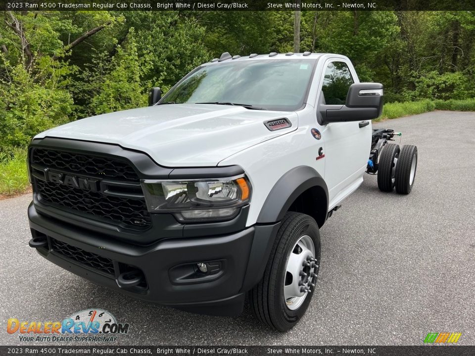 2023 Ram 4500 Tradesman Regular Cab Chassis Bright White / Diesel Gray/Black Photo #2