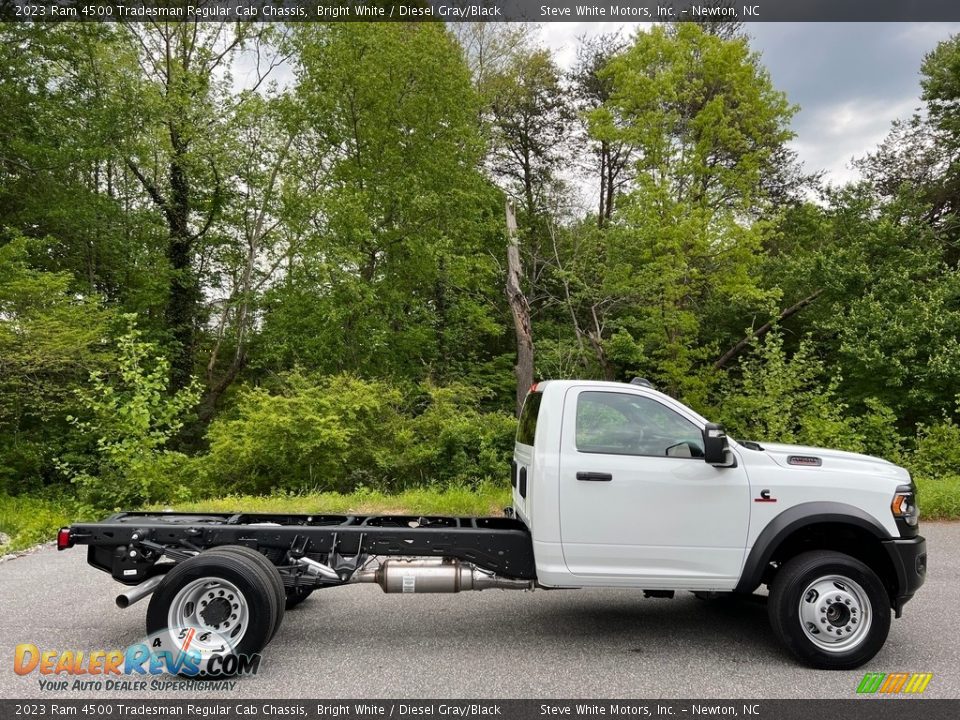 Bright White 2023 Ram 4500 Tradesman Regular Cab Chassis Photo #5