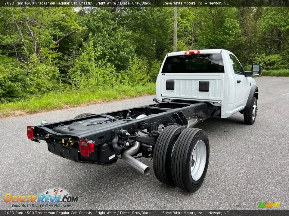 2023 Ram 4500 Tradesman Regular Cab Chassis Bright White / Diesel Gray/Black Photo #6