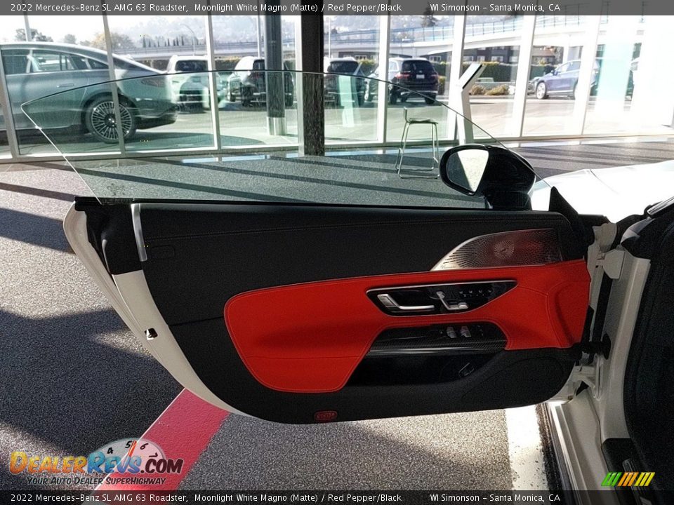 Door Panel of 2022 Mercedes-Benz SL AMG 63 Roadster Photo #8