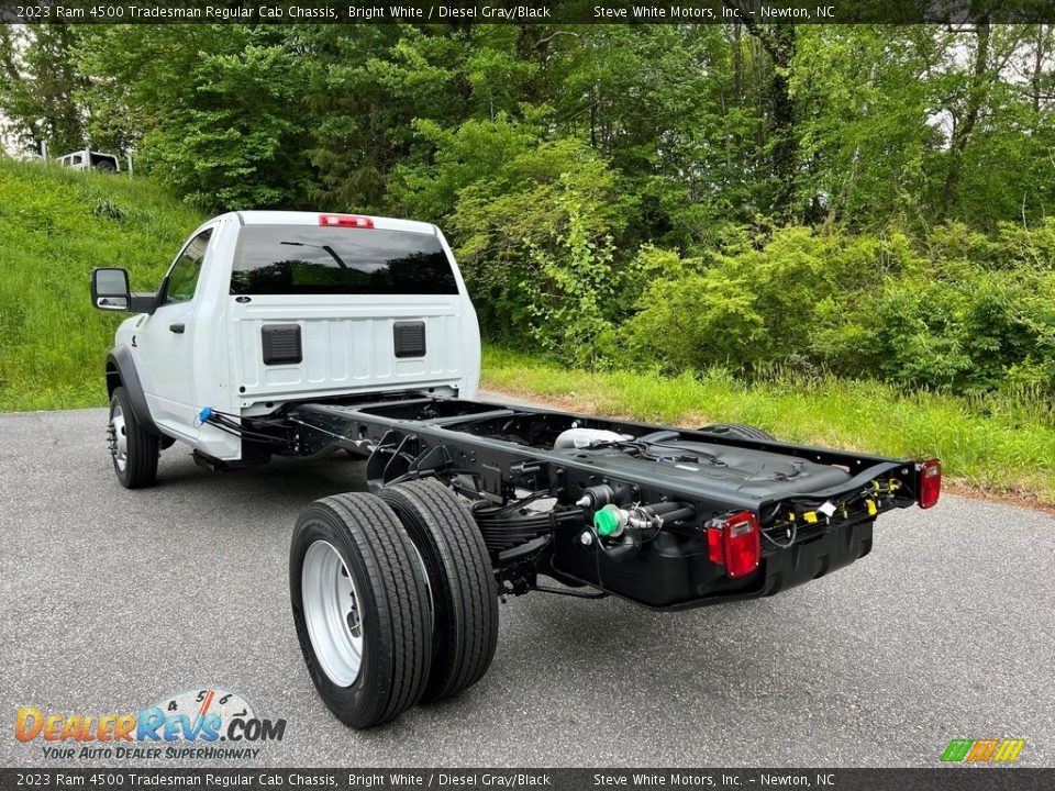 2023 Ram 4500 Tradesman Regular Cab Chassis Bright White / Diesel Gray/Black Photo #8