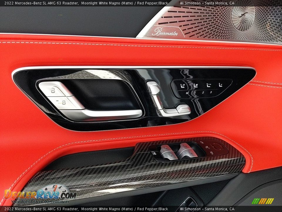 Door Panel of 2022 Mercedes-Benz SL AMG 63 Roadster Photo #9