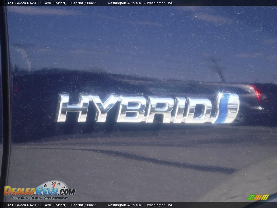 2021 Toyota RAV4 XLE AWD Hybrid Blueprint / Black Photo #4