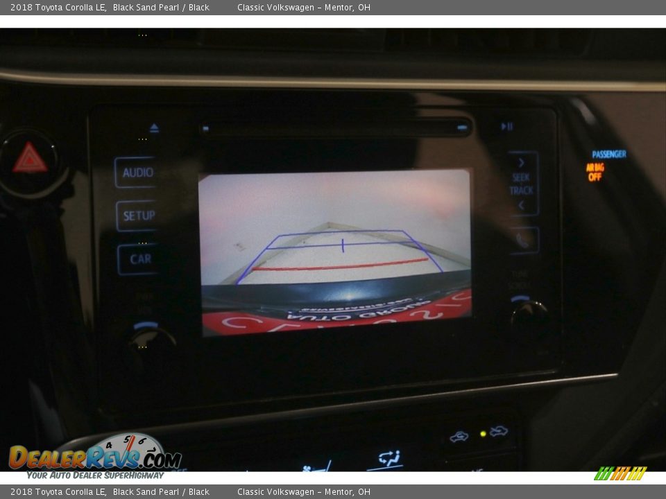 2018 Toyota Corolla LE Black Sand Pearl / Black Photo #12