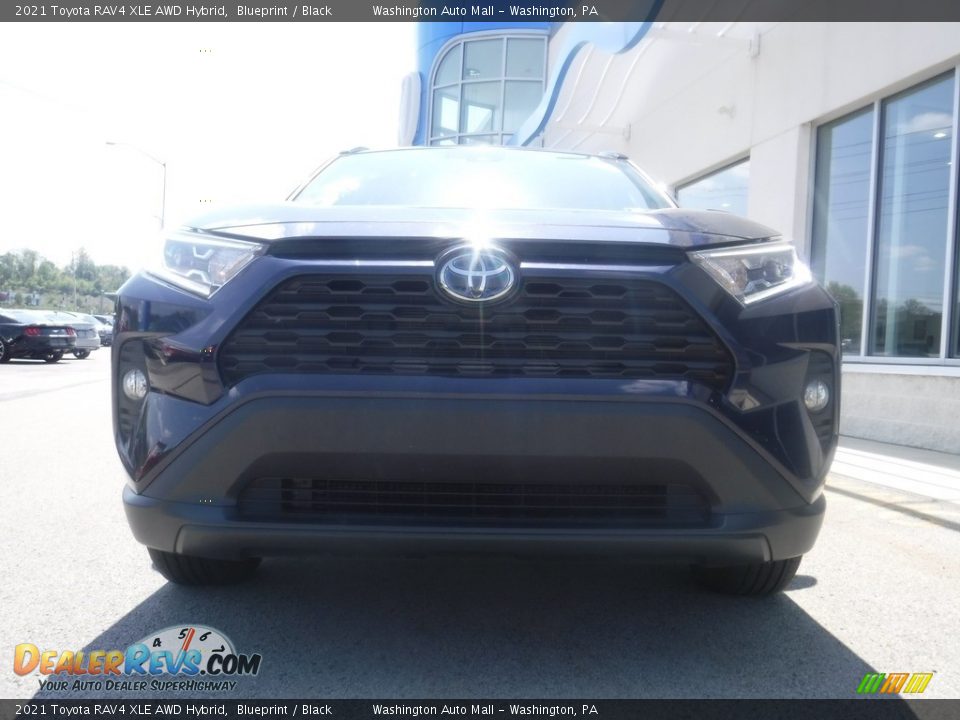 2021 Toyota RAV4 XLE AWD Hybrid Blueprint / Black Photo #6