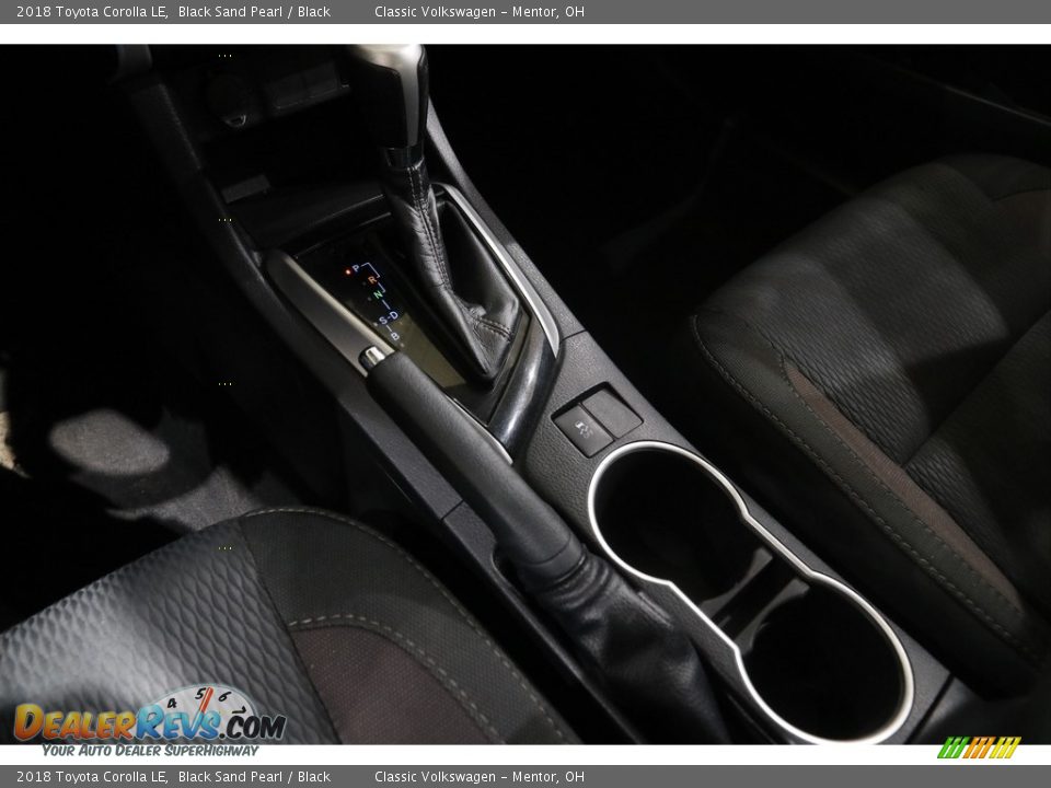 2018 Toyota Corolla LE Black Sand Pearl / Black Photo #14