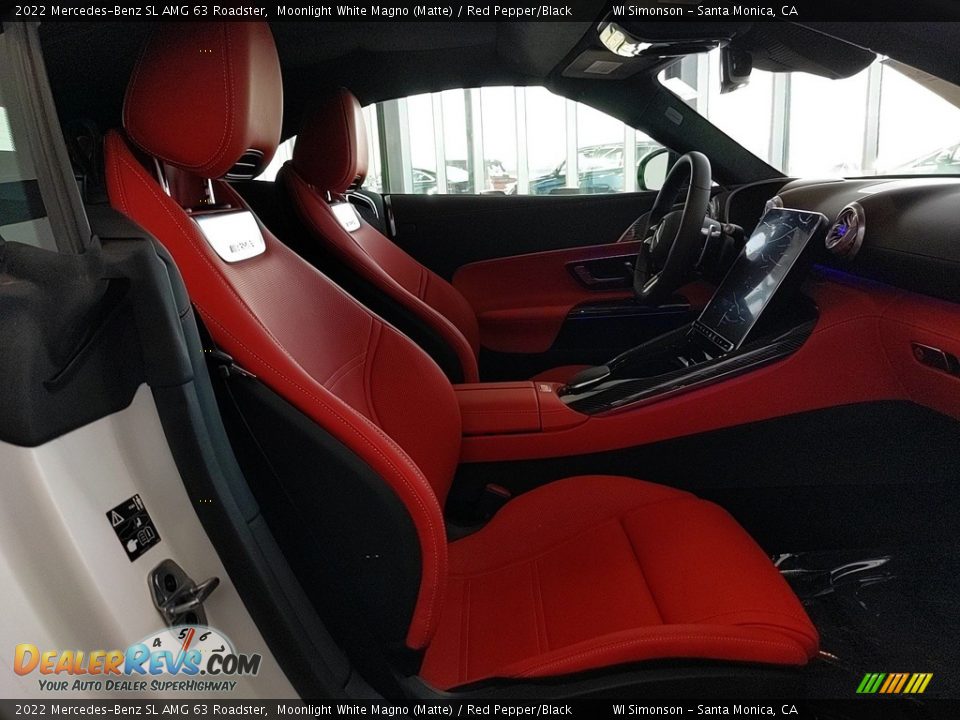 Front Seat of 2022 Mercedes-Benz SL AMG 63 Roadster Photo #18