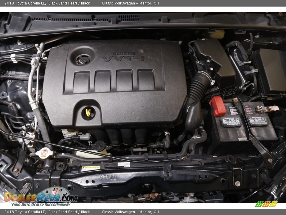 2018 Toyota Corolla LE Black Sand Pearl / Black Photo #19