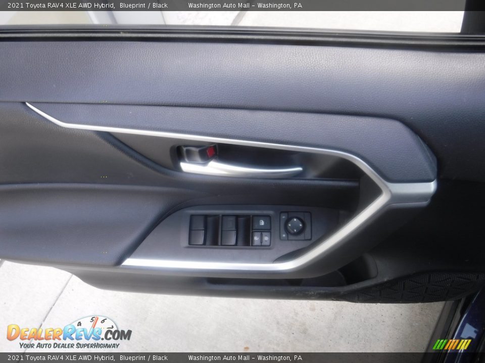 2021 Toyota RAV4 XLE AWD Hybrid Blueprint / Black Photo #15