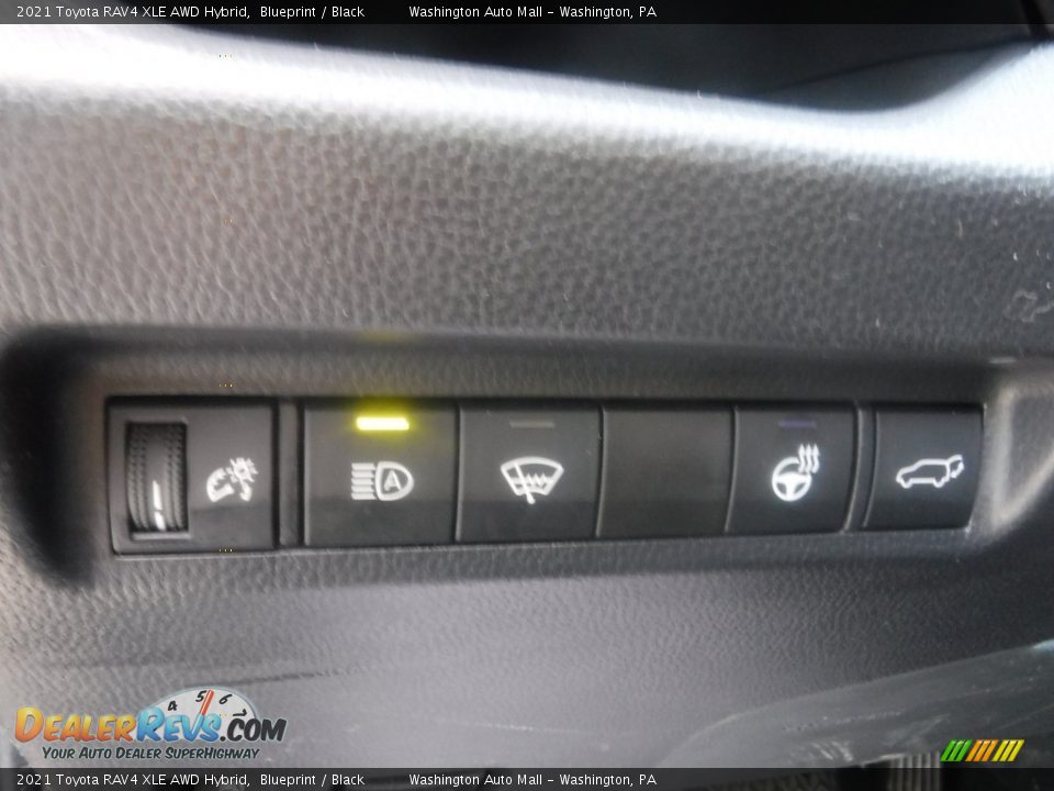 2021 Toyota RAV4 XLE AWD Hybrid Blueprint / Black Photo #17