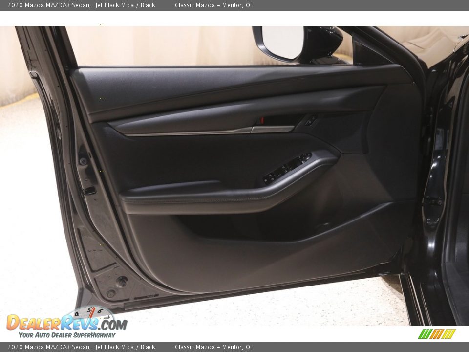 2020 Mazda MAZDA3 Sedan Jet Black Mica / Black Photo #4