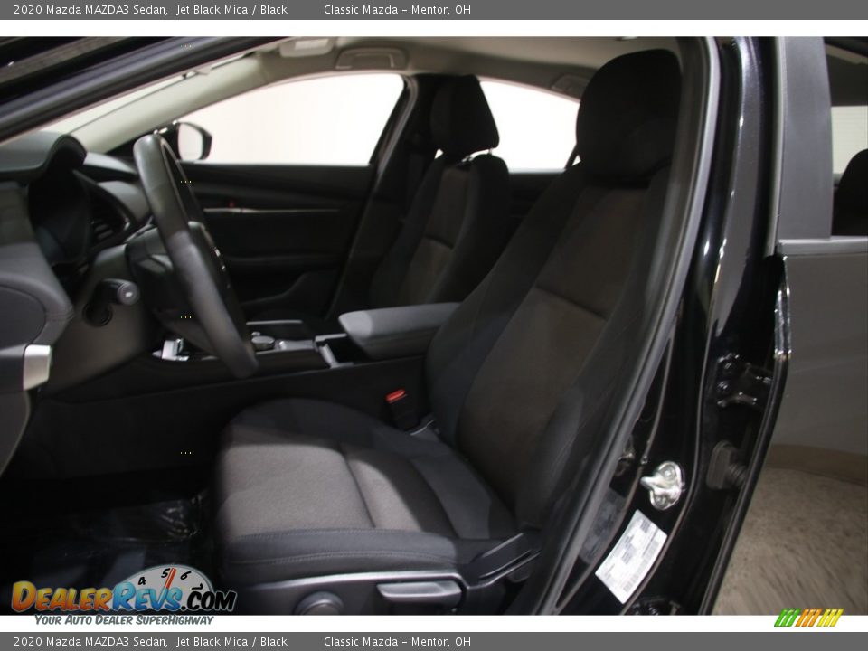 2020 Mazda MAZDA3 Sedan Jet Black Mica / Black Photo #5