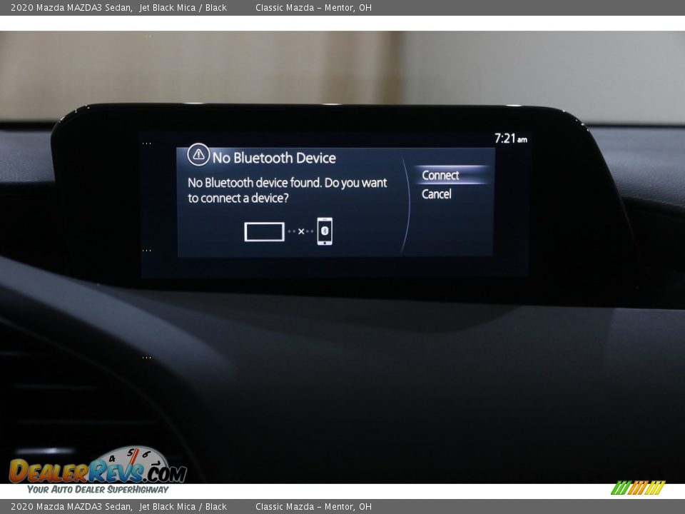 2020 Mazda MAZDA3 Sedan Jet Black Mica / Black Photo #10