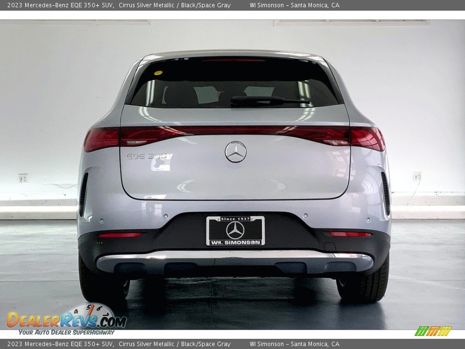 2023 Mercedes-Benz EQE 350+ SUV Cirrus Silver Metallic / Black/Space Gray Photo #3